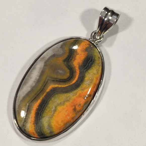 Bumblebee Jasper Pendant (G) - Picture 4 of 8